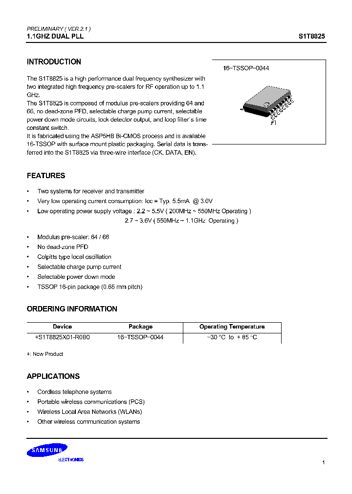 S1T8825_301752.PDF Datasheet