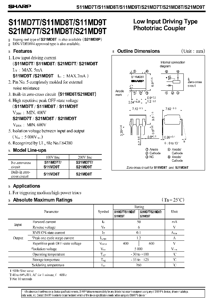 S21MD9T_151991.PDF Datasheet
