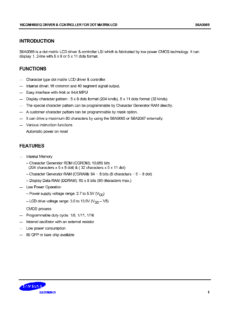 S6A0069X_291520.PDF Datasheet