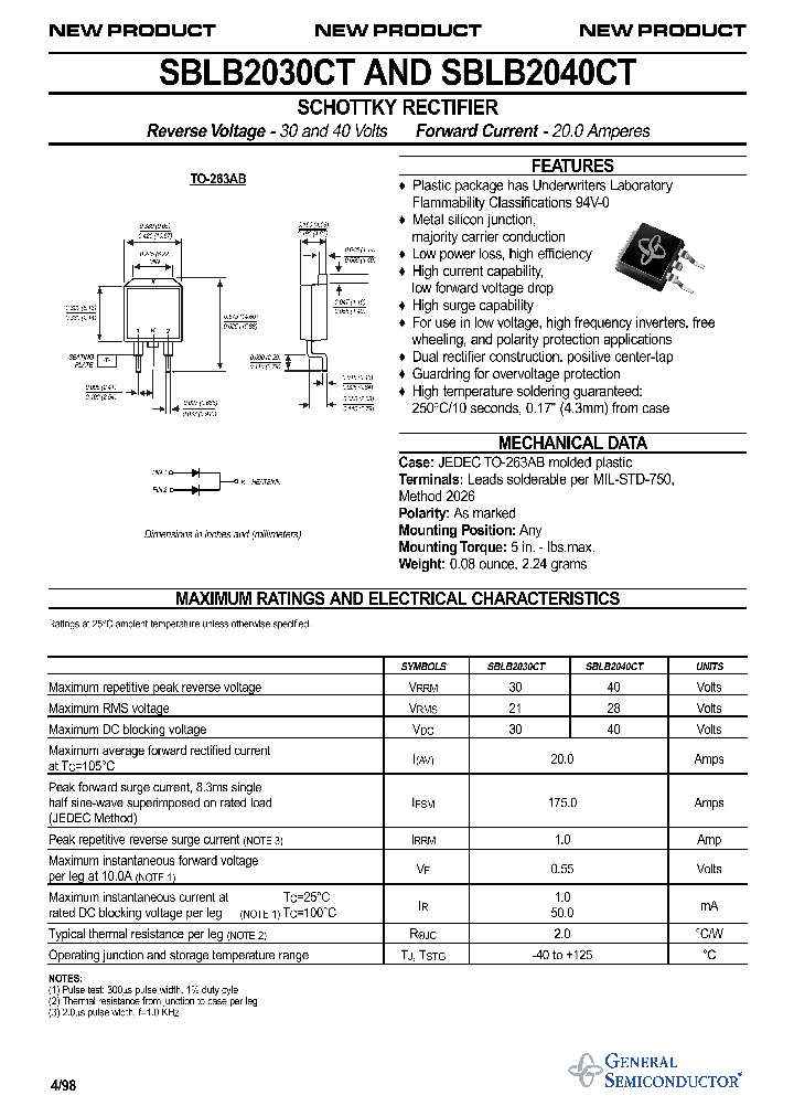 SBLB2030CT_255416.PDF Datasheet