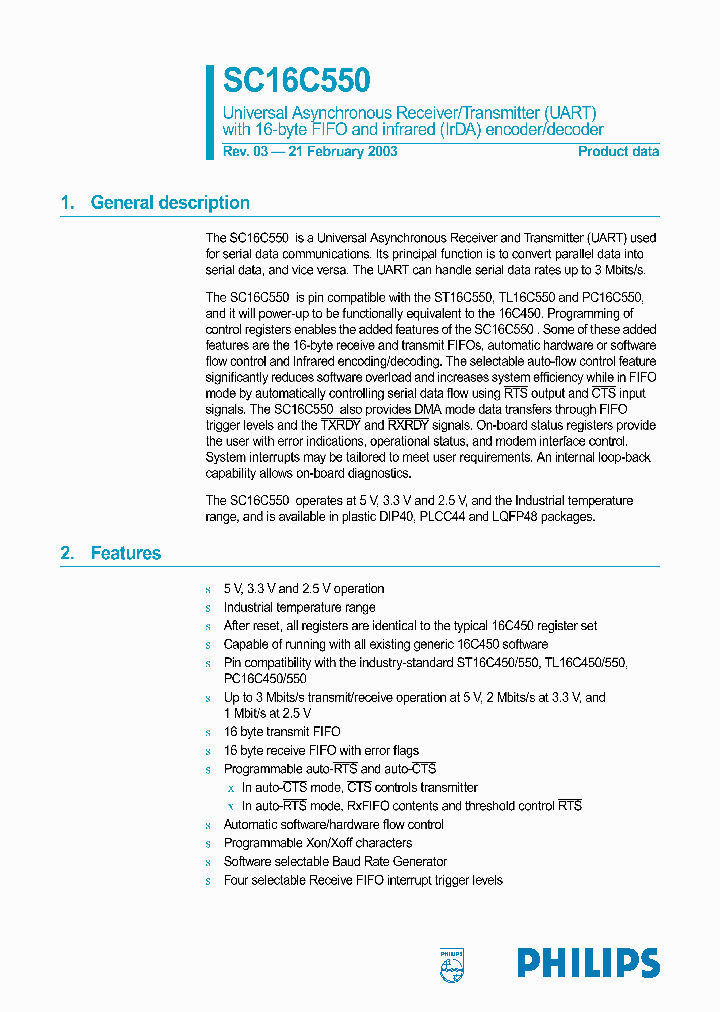 SC16C550_286104.PDF Datasheet