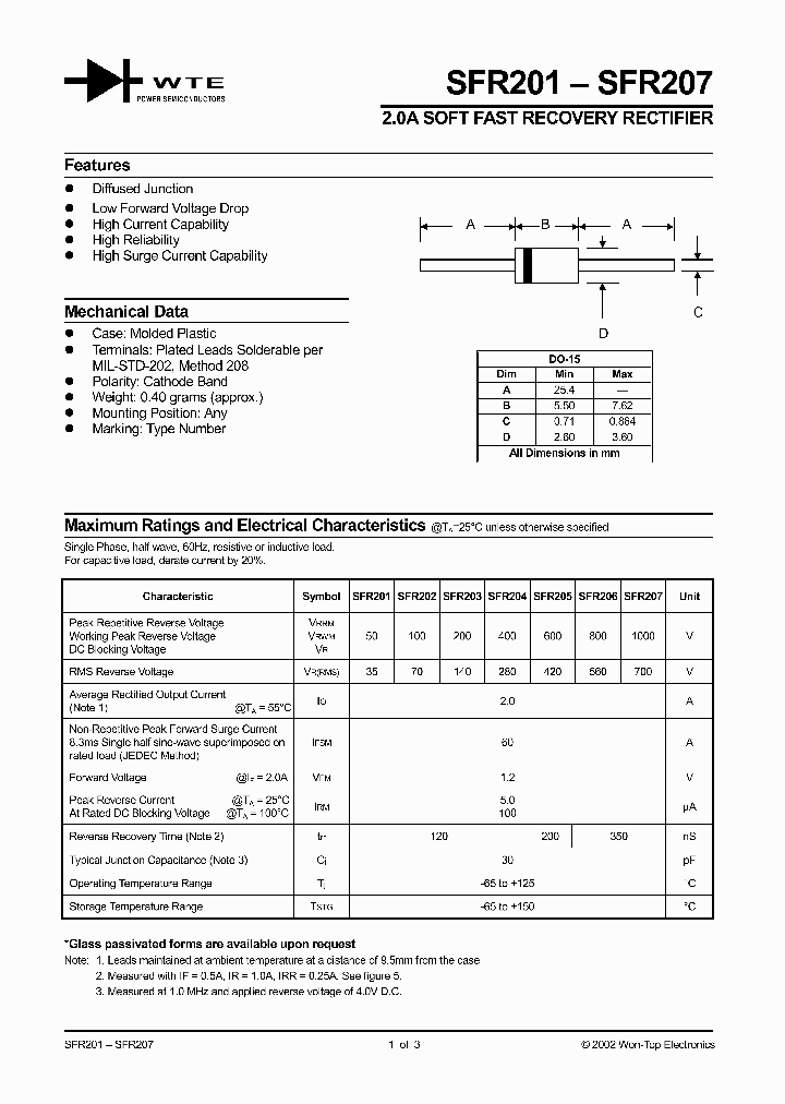 SF206_271772.PDF Datasheet