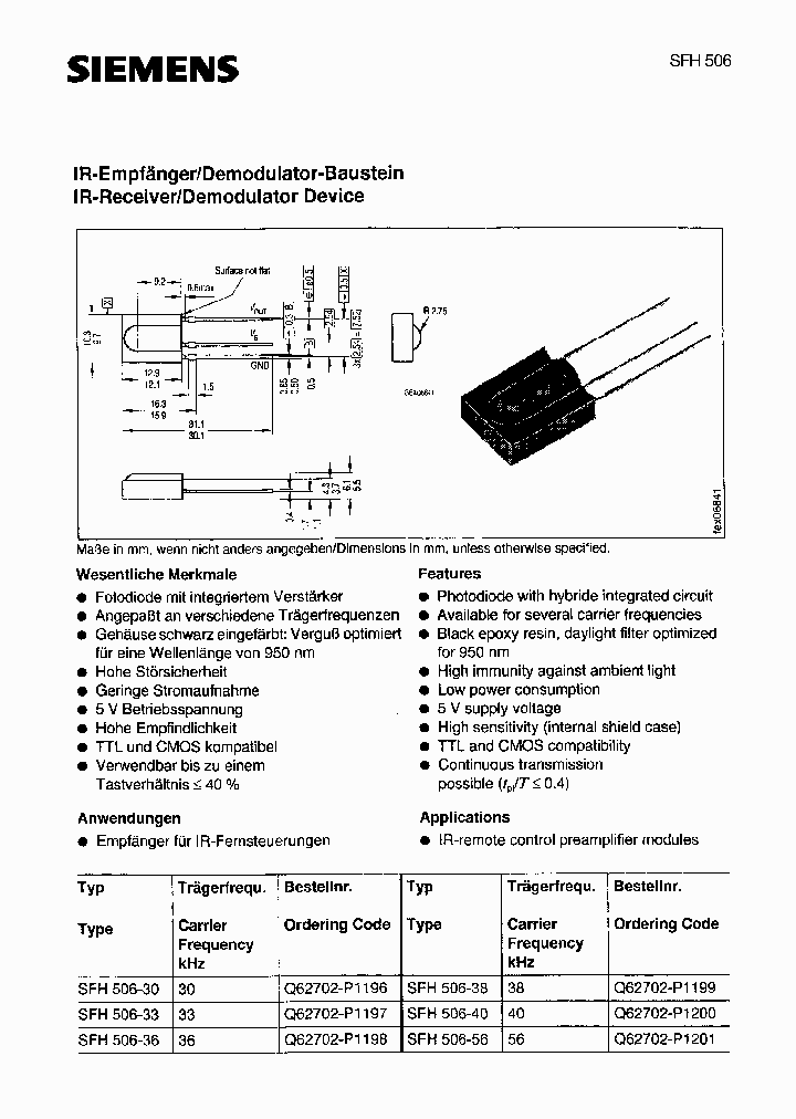 SFH506-38_196003.PDF Datasheet