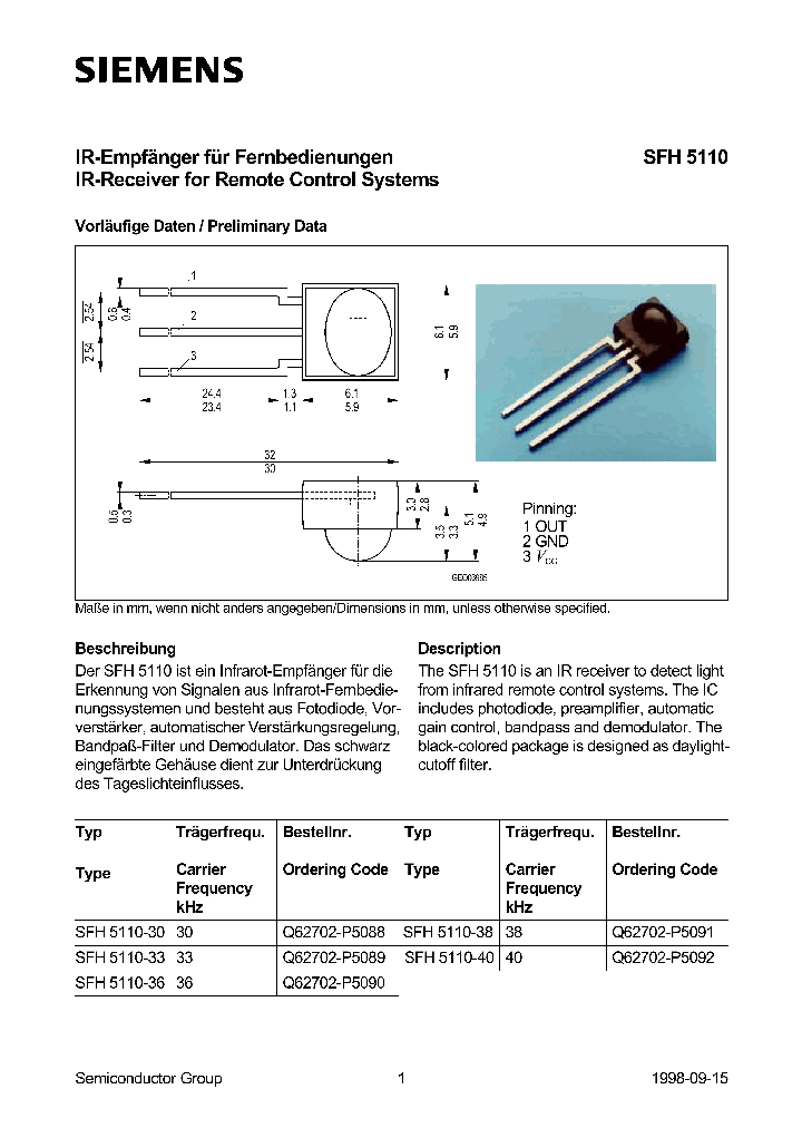 SFH5110_270806.PDF Datasheet