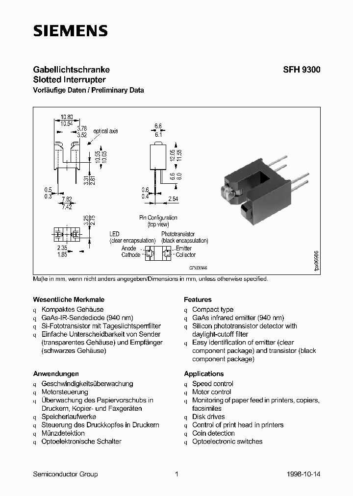 SFH9300_296645.PDF Datasheet