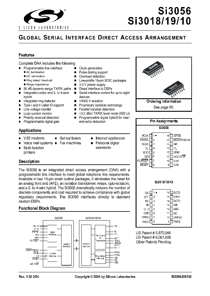 SI3010_292758.PDF Datasheet