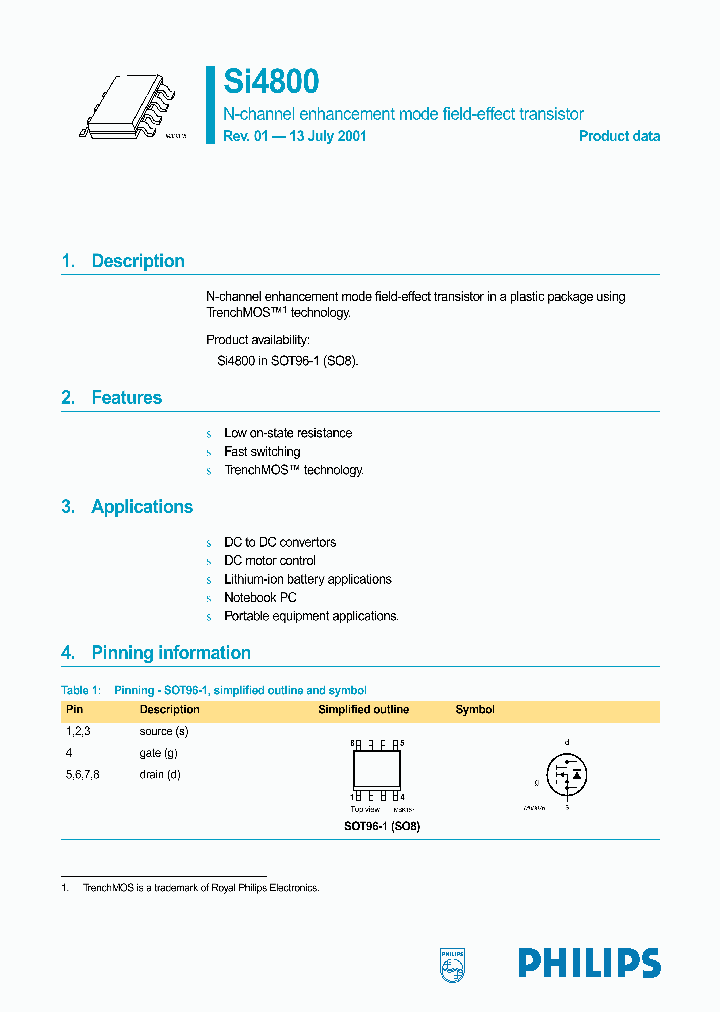 SI4800_188749.PDF Datasheet