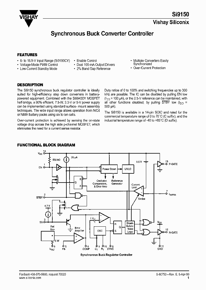 SI9150_279235.PDF Datasheet