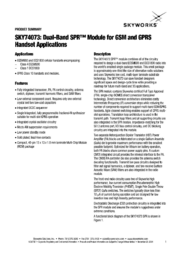 SKY74073_291269.PDF Datasheet