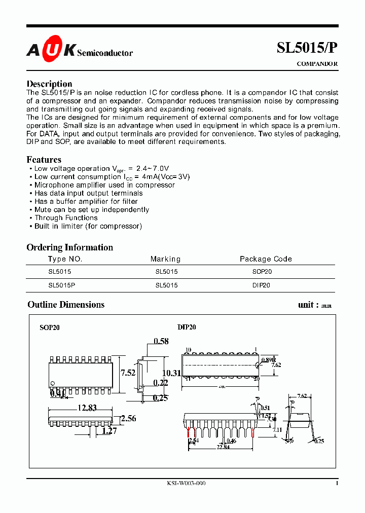 SL5015_248587.PDF Datasheet