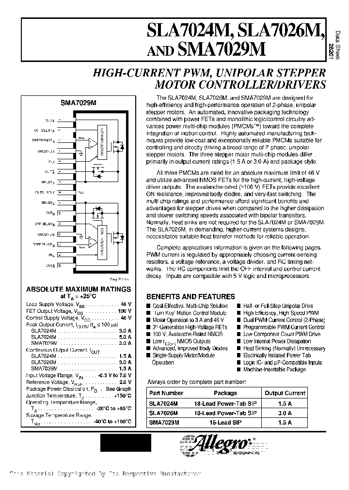 SLA7024M_280958.PDF Datasheet