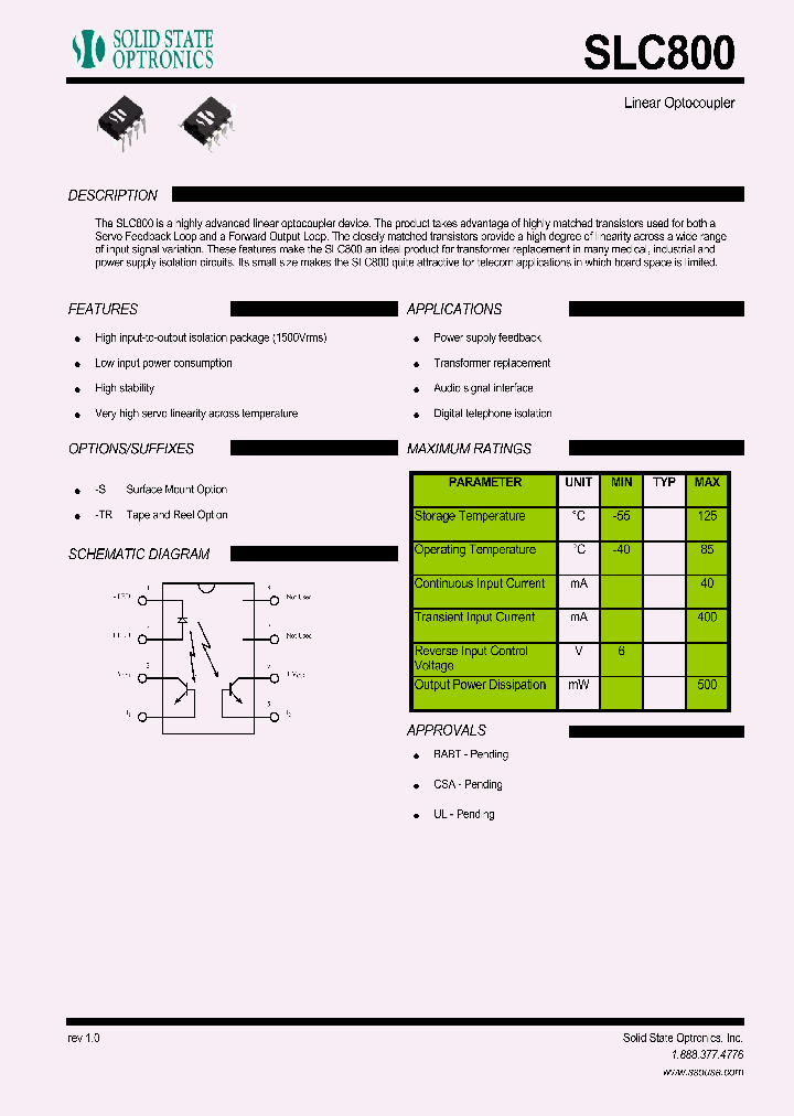 SLC800-H_239566.PDF Datasheet
