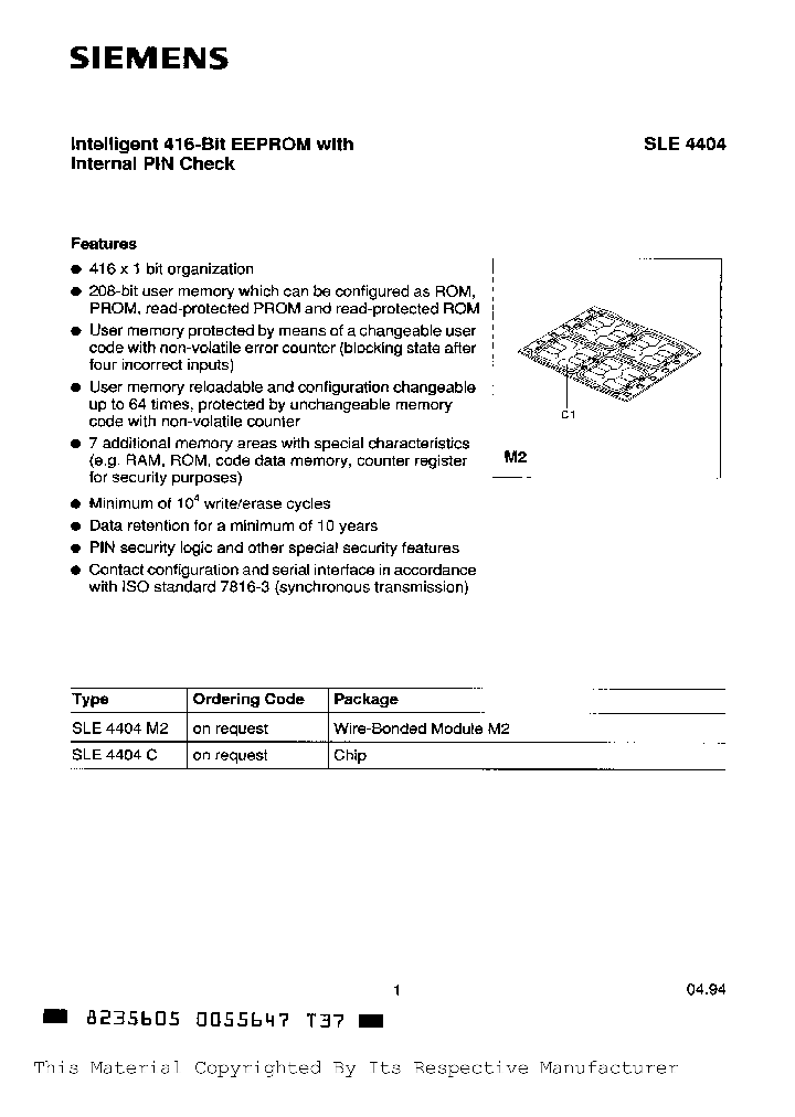 SLE4404C_298462.PDF Datasheet