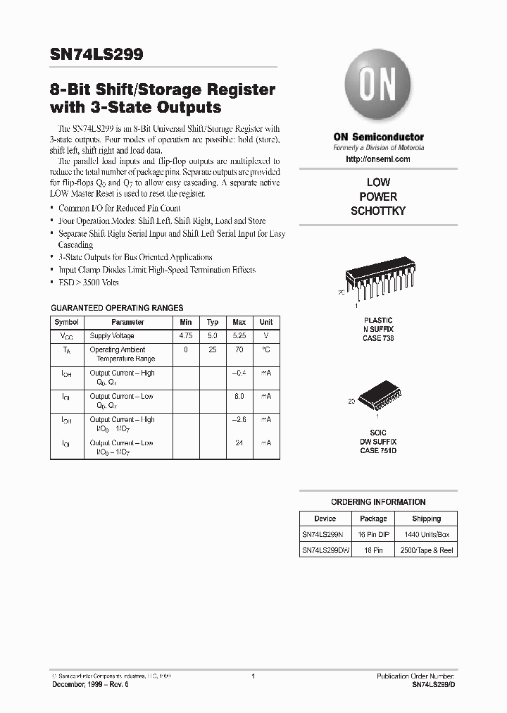 SN74LS299DW_256918.PDF Datasheet