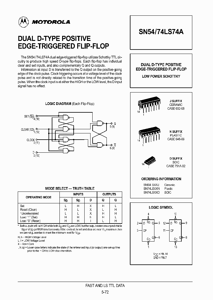 SN74LS74D_181126.PDF Datasheet