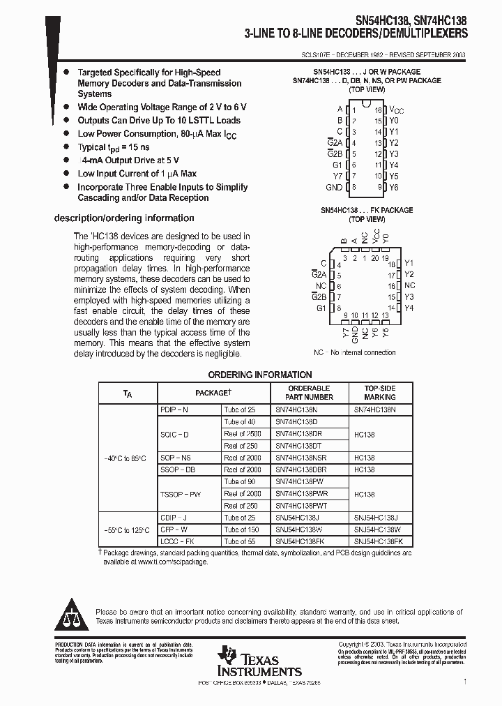SNJ54HC138_304758.PDF Datasheet