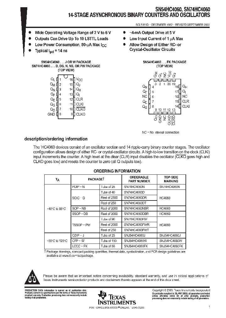 SNJ54HC4060_278686.PDF Datasheet