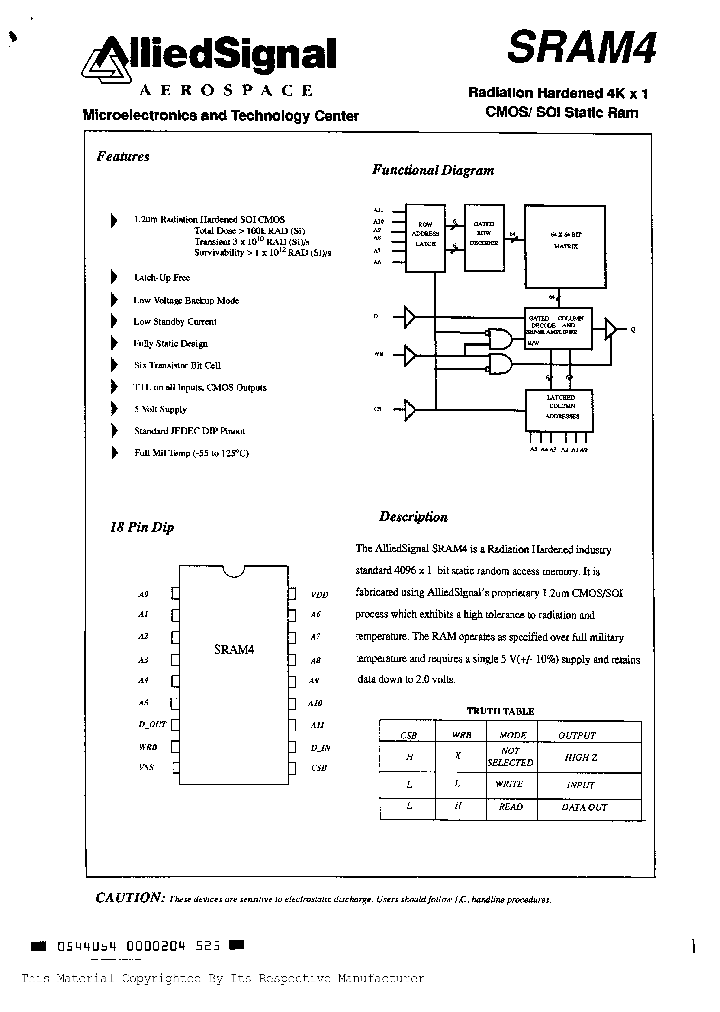 SRAM4NBSP_292383.PDF Datasheet