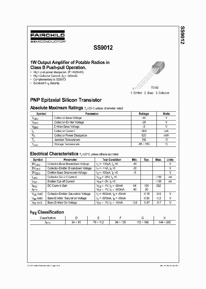 SS9012_266060.PDF Datasheet