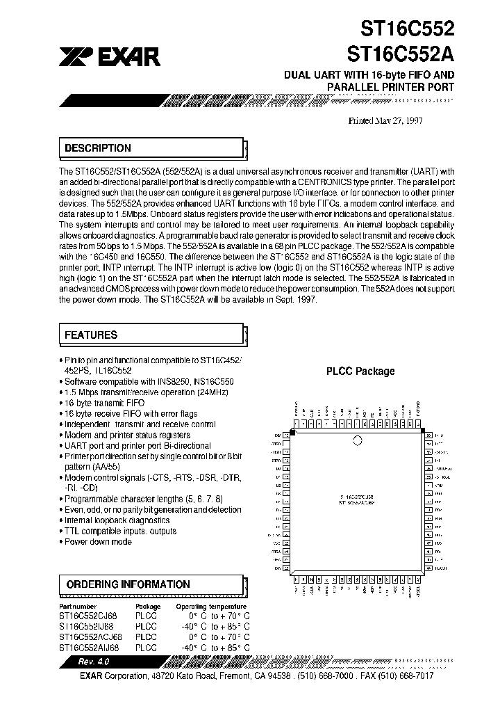ST16C552_291122.PDF Datasheet