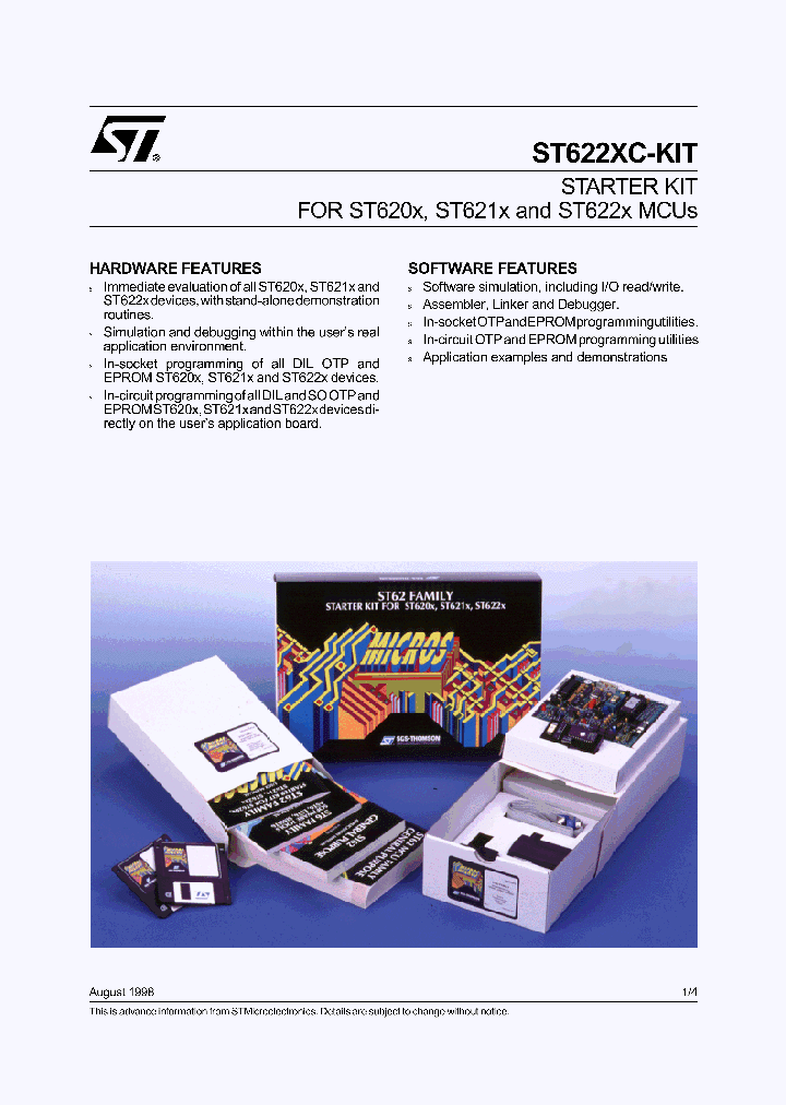ST622XC-KIT_210350.PDF Datasheet