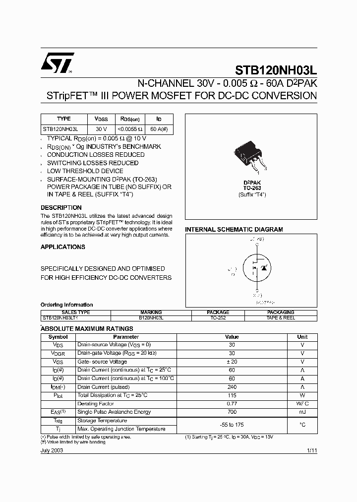 STB120NH03L_280032.PDF Datasheet