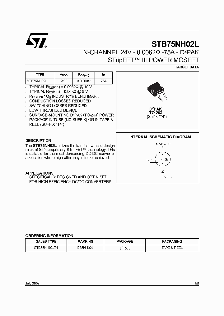 STB75NH02L_232164.PDF Datasheet