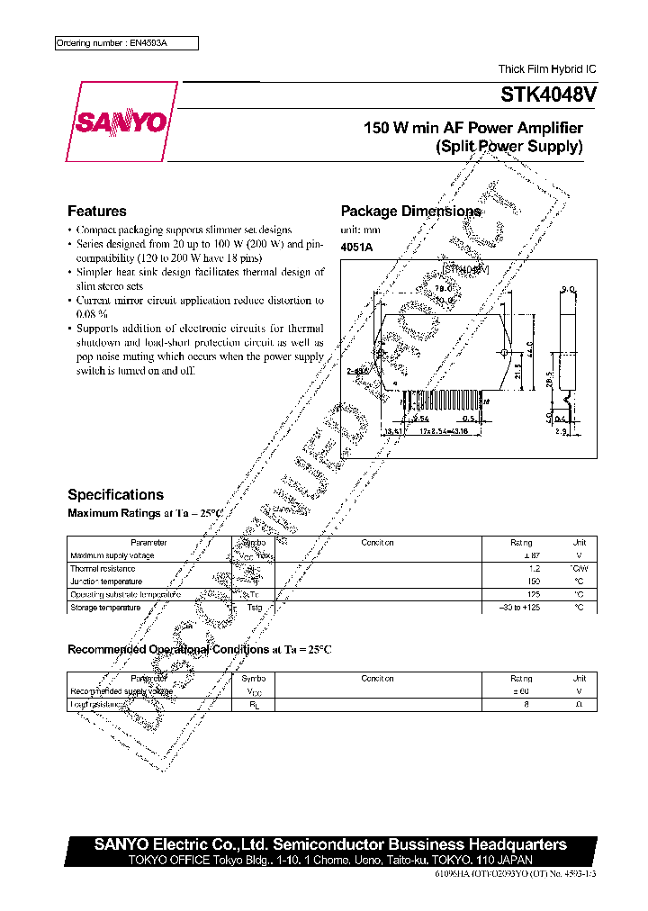 STK4048V_202788.PDF Datasheet