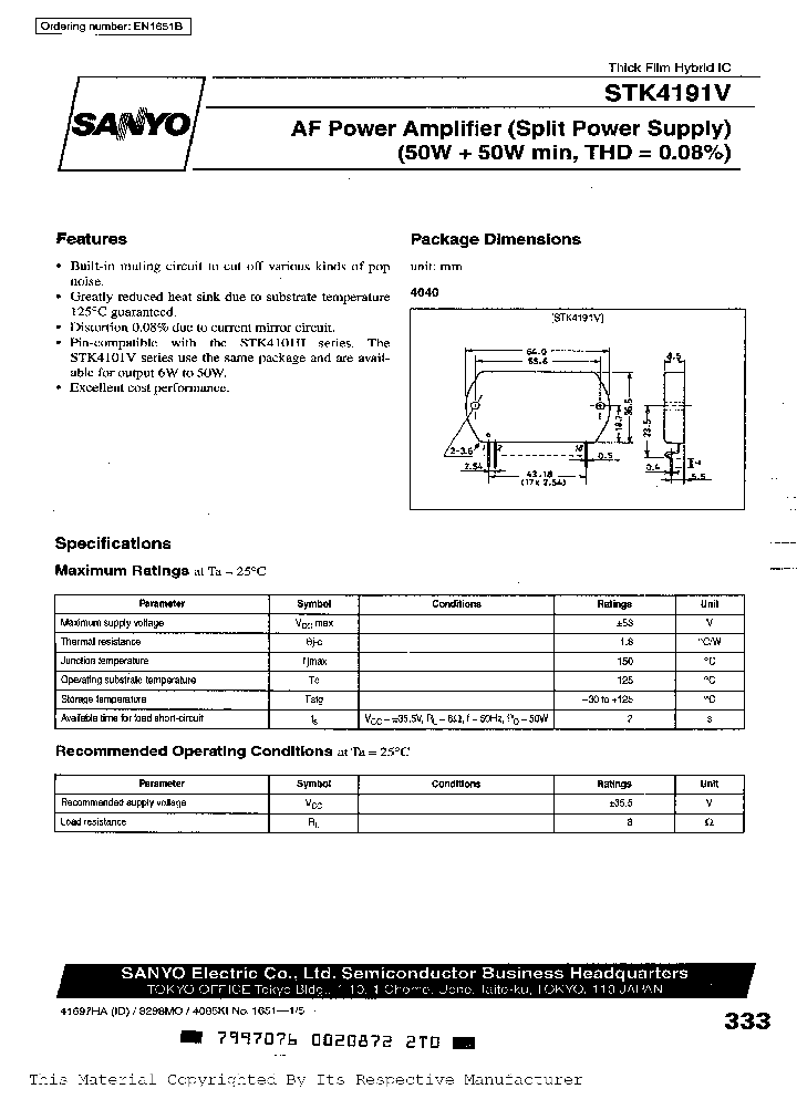 STK4191V_288692.PDF Datasheet