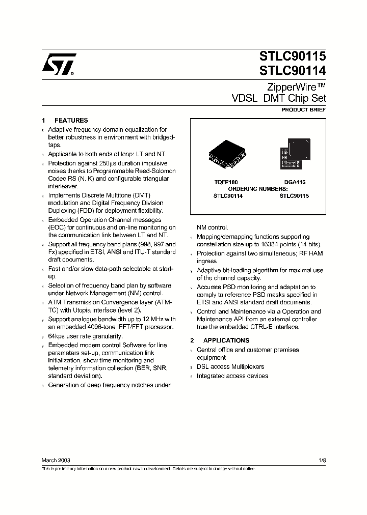 STLC90115_282769.PDF Datasheet