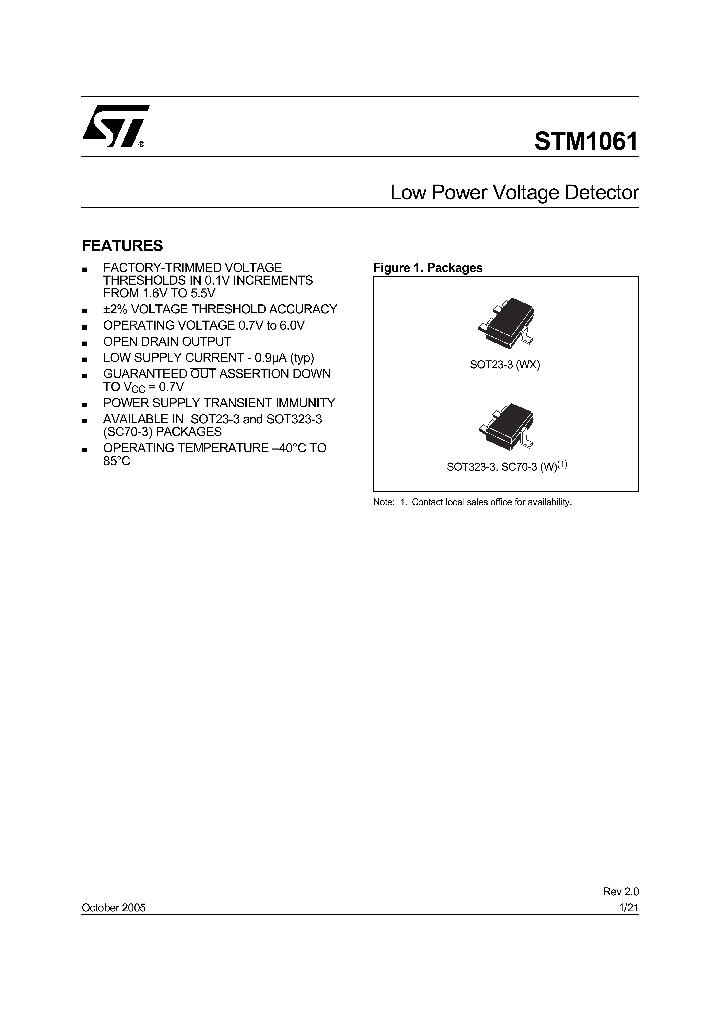 STM1061_277716.PDF Datasheet
