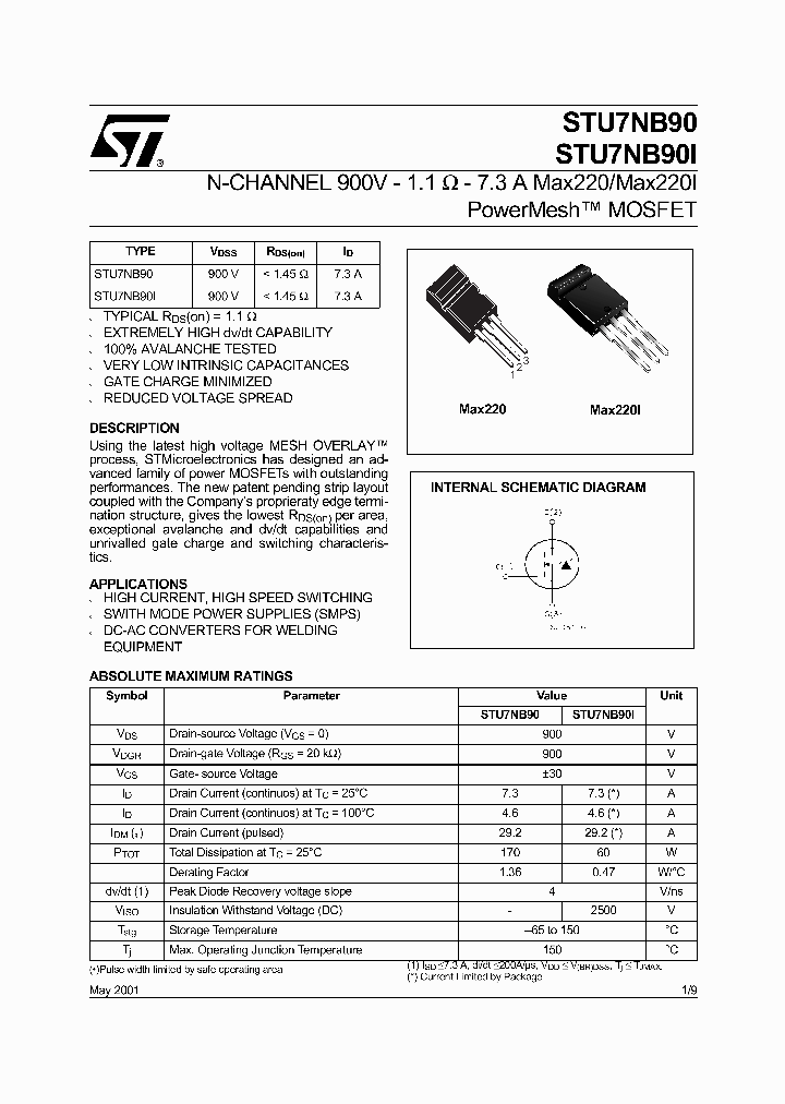 STU7NB90I_216010.PDF Datasheet