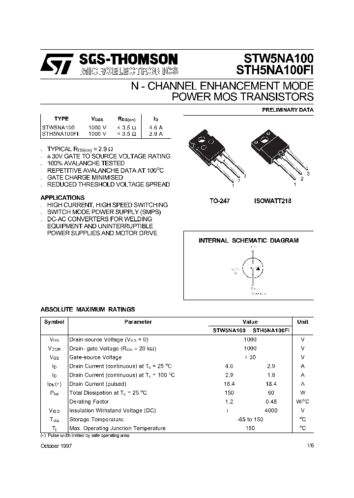STW5NA100_275574.PDF Datasheet