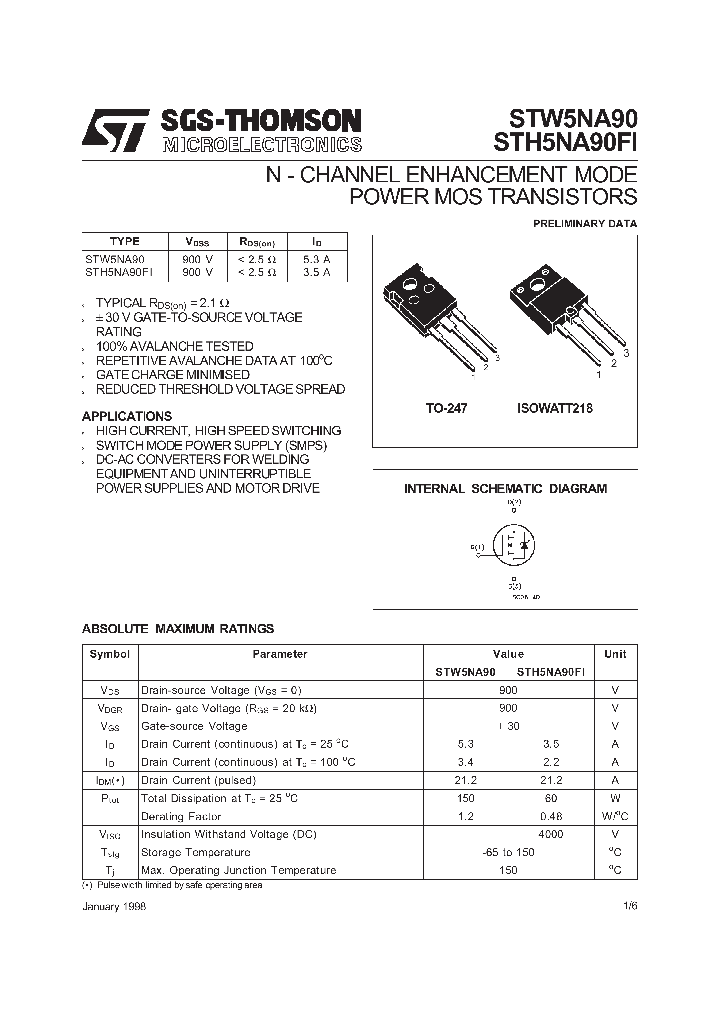 STW5NA90_275573.PDF Datasheet