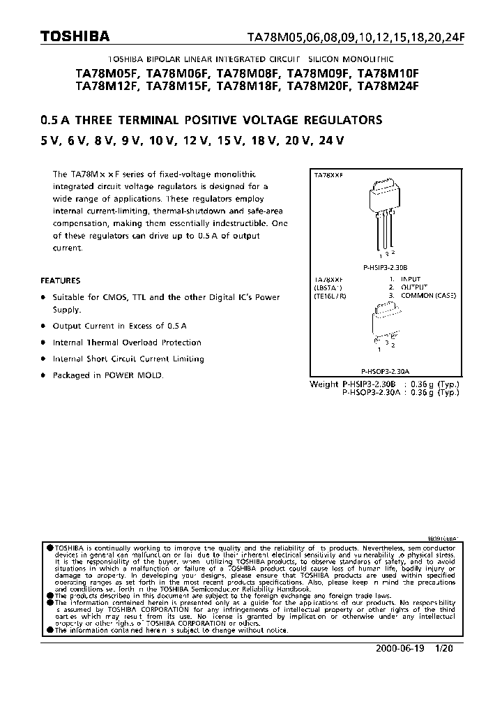 TA78M05F_279551.PDF Datasheet