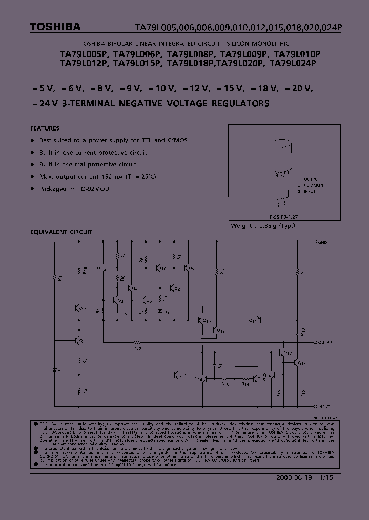 TA79015P_235926.PDF Datasheet