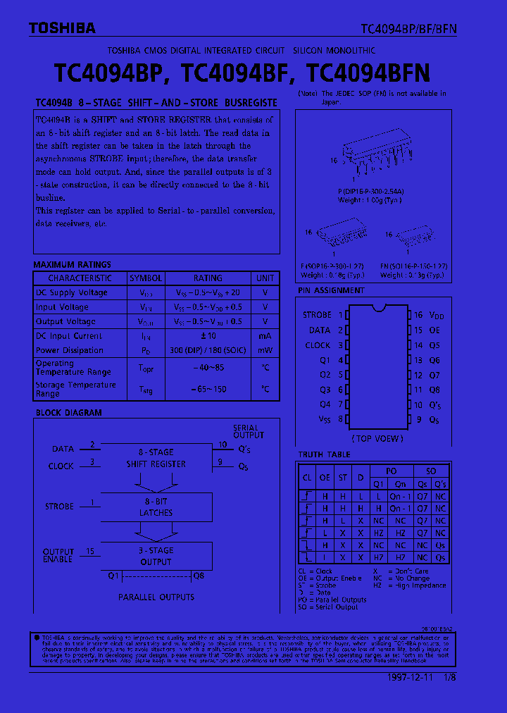 TC4094BF_128310.PDF Datasheet