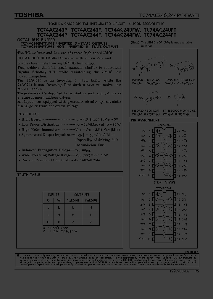 TC74AC244P_284950.PDF Datasheet