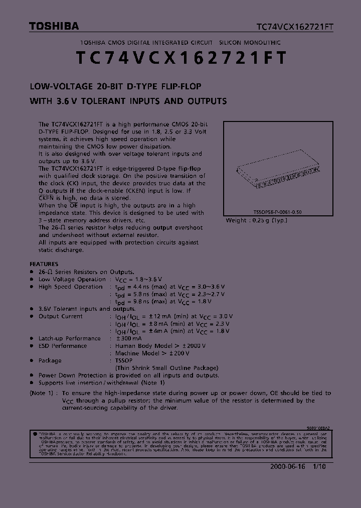 TC74VCX162721FT_287148.PDF Datasheet