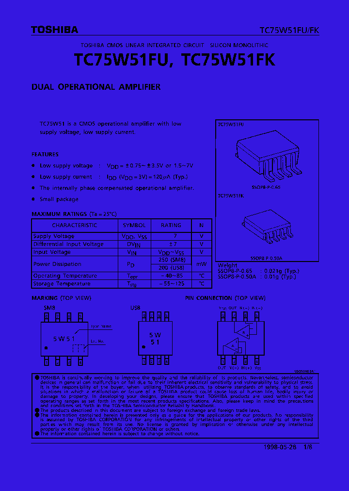 TC75W51FK_254827.PDF Datasheet