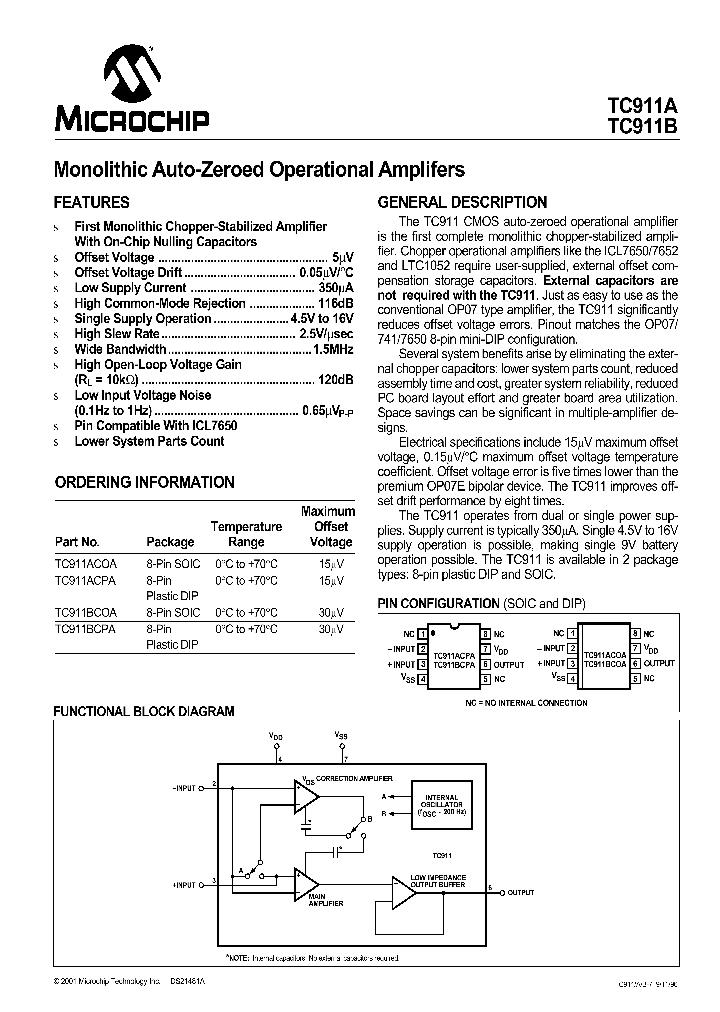 TC911_70798.PDF Datasheet