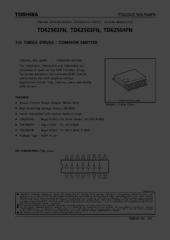 TD62504FN_162358.PDF Datasheet