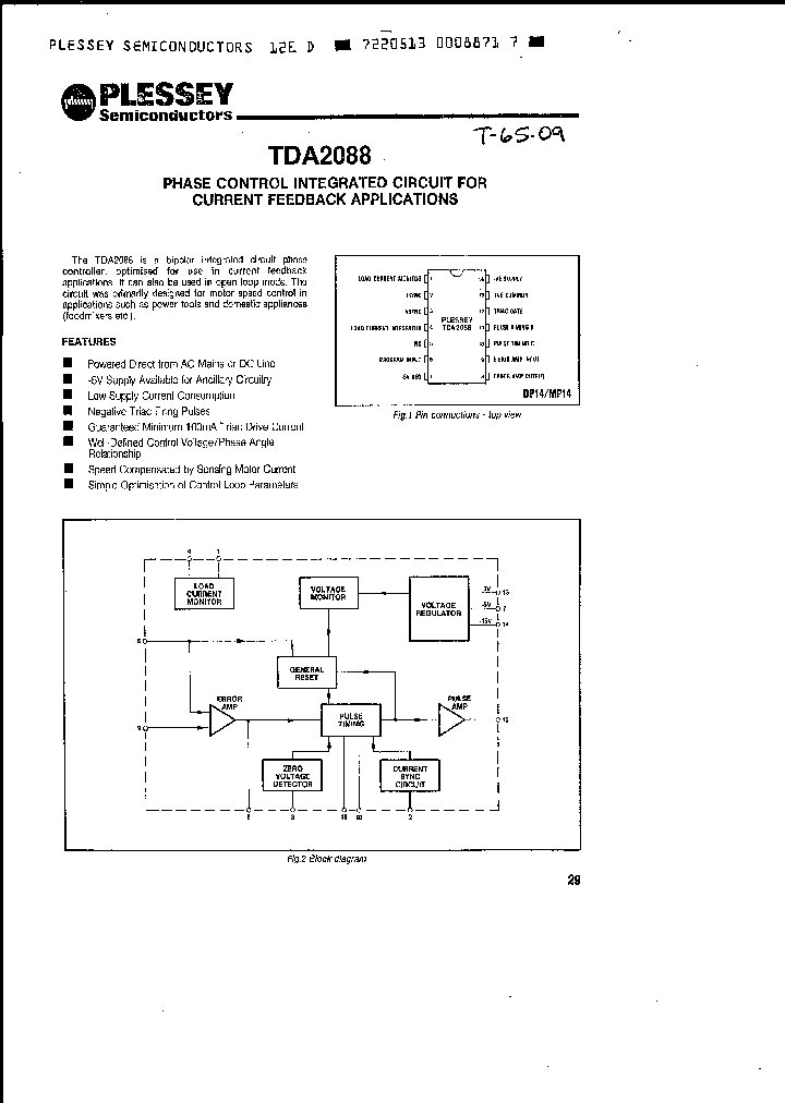 TDA2088_277448.PDF Datasheet