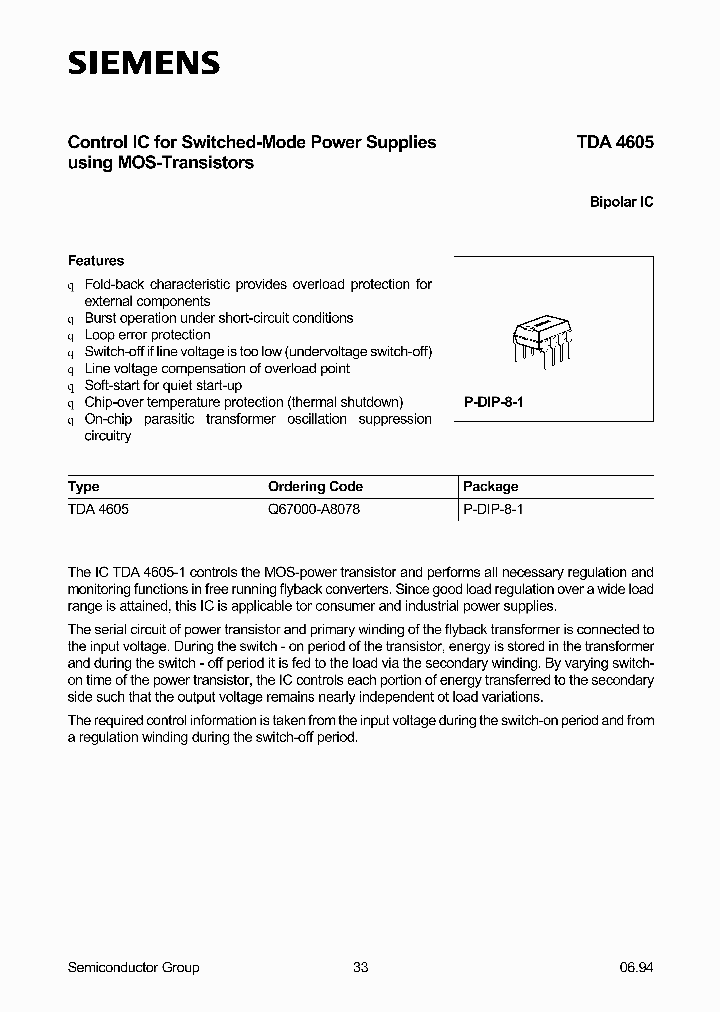 TDA4605_274482.PDF Datasheet