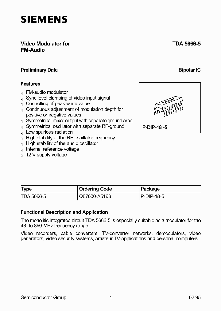 TDA5666-5_272827.PDF Datasheet