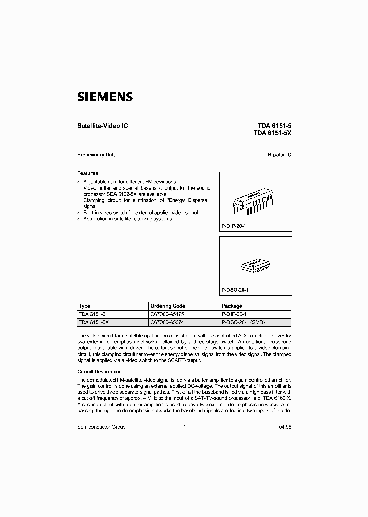 TDA6151-5X_213336.PDF Datasheet