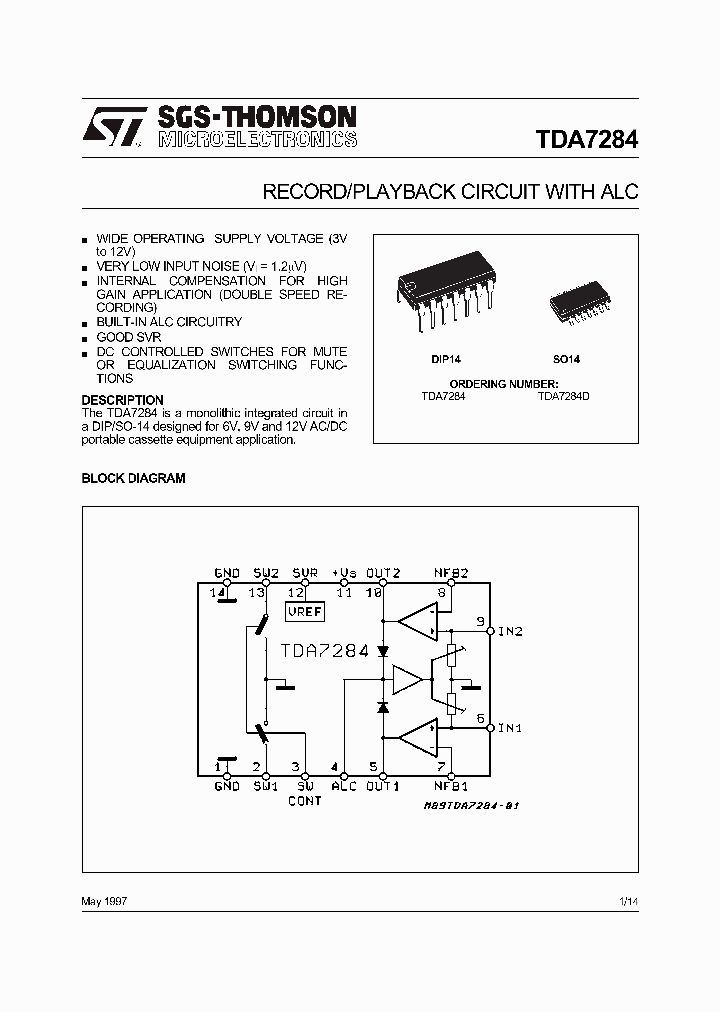 TDA7284D_226962.PDF Datasheet
