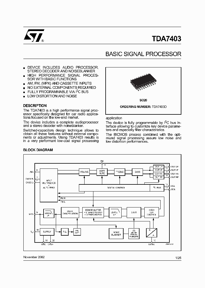 TDA7403D_262450.PDF Datasheet