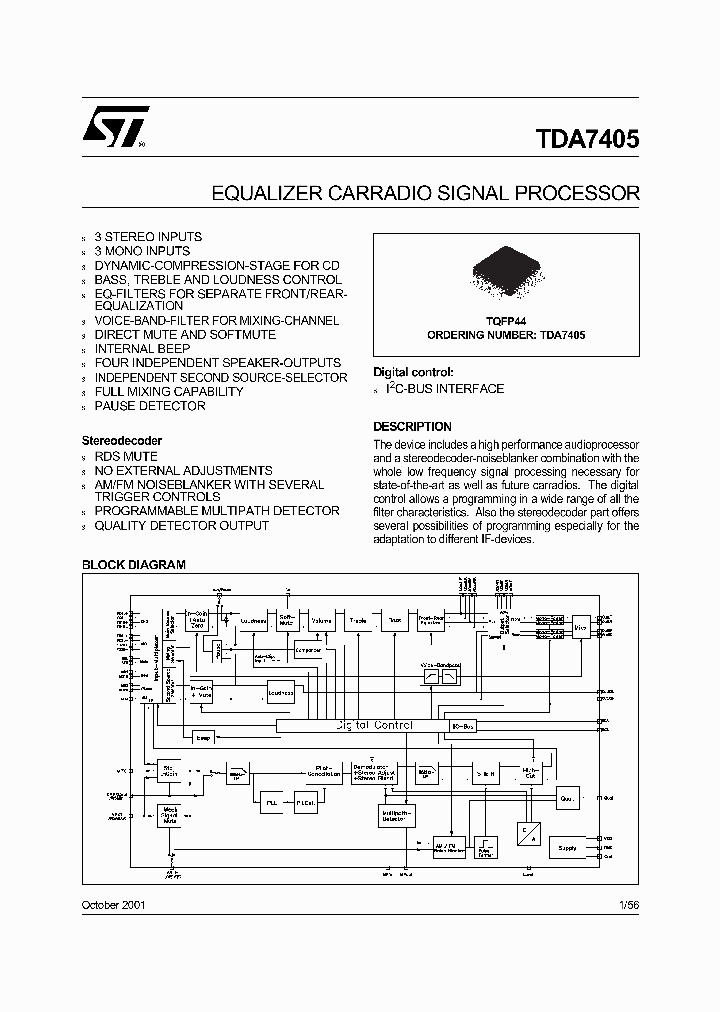 TDA7405_281758.PDF Datasheet