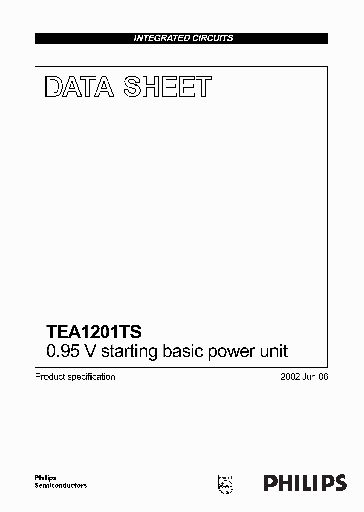 TEA1201TS_239508.PDF Datasheet